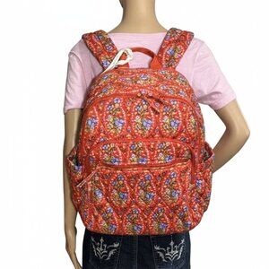 Vera Bradley Bancroft Backpack in Garden Paisley NWT